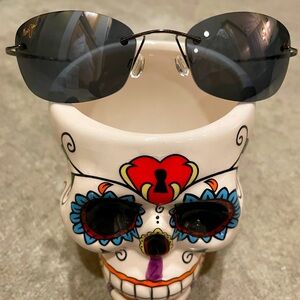 Maui Jim LIGHTHOUSE Rimless Titanium Sunglasses - women’s size